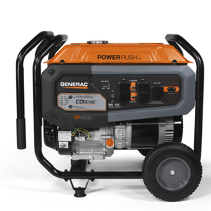 Generac Portable Generator, 6500 | Pull Start with Cord | 49ST G0076720