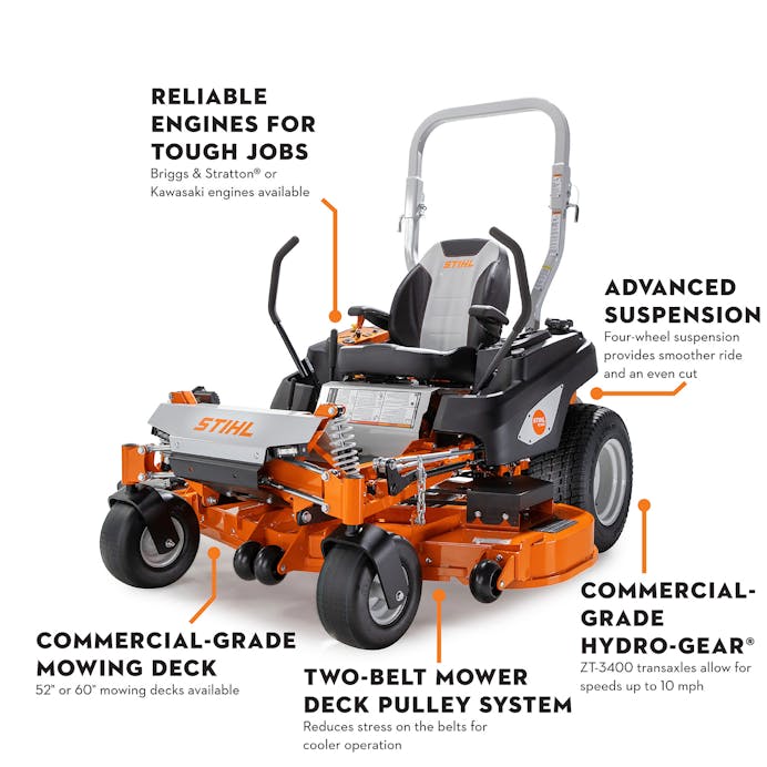 STIHL® RZ 560 Briggs & Stratton 27 HP 60