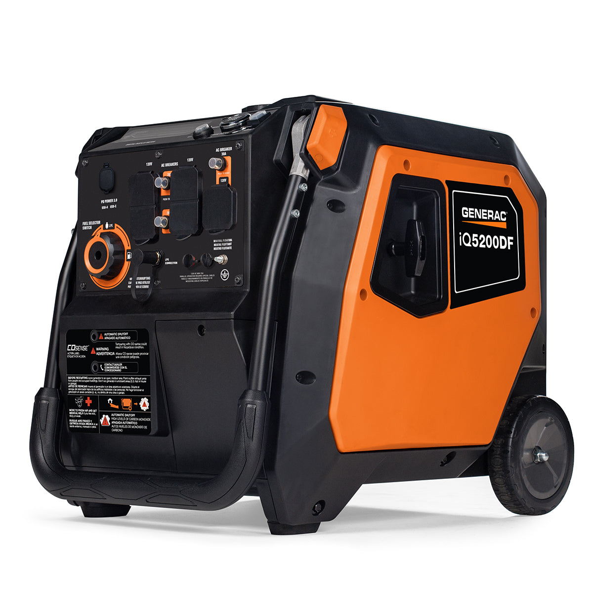 Portable Inverter Generator, iQ5200 | Dual Fuel
